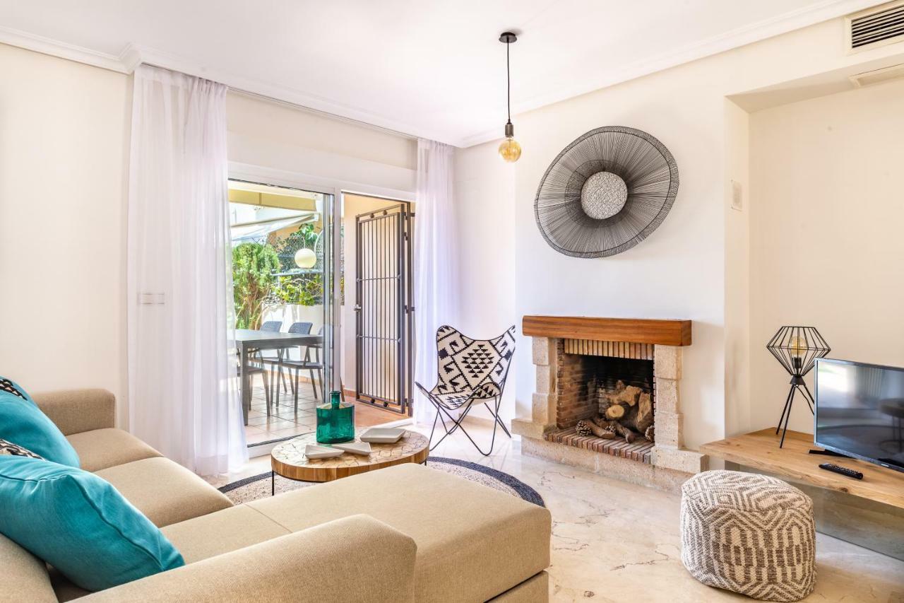 Stylish Townhouse In Beachfront Complex Marbellac Extérieur photo